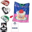 Portable Flannel Blankets | https://www.bestnamebadges.com