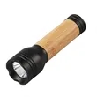 Bamboo Rechargeable Flashlight | https://www.bestnamebadges.com
