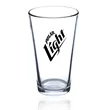 16 oz. Libbey Clear Pint Glass | https://www.bestnamebadges.com