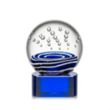 Tranquility Award on Paragon Base - Blue | https://www.bestnamebadges.com