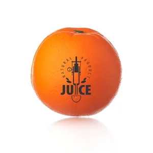 Orange Shaped Stress Balls | https://www.bestnamebadges.com