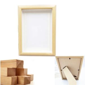 Simple Commemorative Wooden Photo Frame