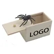 Spider Surprise Scare Hilarious Practical Joke Money Box | https://www.bestnamebadges.com