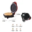 Mini Pie Maker for Individual Waffles with Easy to Clean | https://www.bestnamebadges.com