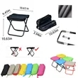 Folding Camping Portable Collapsible Stool Lightweight Chair | https://www.bestnamebadges.com