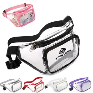Clear Fanny Pack PVC Bag