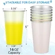 Custom 16oz Color-Changing Aluminum Party Drink Cups | https://www.bestnamebadges.com