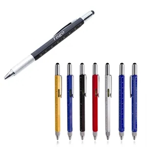 Custom 6-in-1 Multitool Tech Tool Pen