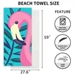 Custom Oversized Beach Towel | https://www.bestnamebadges.com