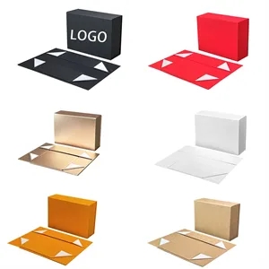 Custom Premium Foldable Paper Gift Box w/ Magnetic Buckle