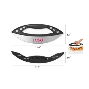 Stainless Steel Semi-circular Ring Pizza Cutter