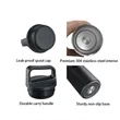 15oz Portable Handheld Stainless Steel Bottle | https://www.bestnamebadges.com