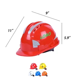 Customizable Reflective Construction Helmets