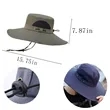 Outdoor Fishing Sun Protection Hiking Hat | https://www.bestnamebadges.com