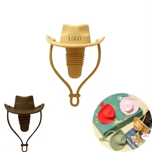 Cowboy Hat Creative Silicone Wine Bottle Stopper