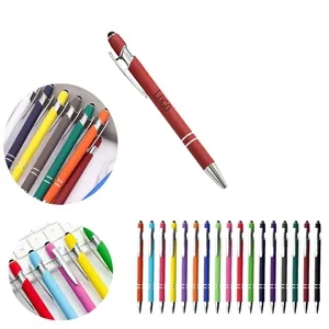 Maggi Metal Aluminum Rod Press Ballpoint Pen
