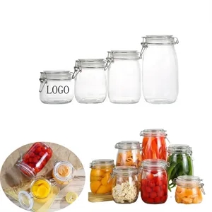 Transparent Sealed Honey Glass Jar