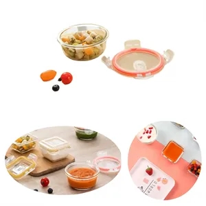 Healthy High Borosilicate Glass Baby Food Box
