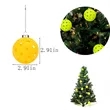 Pickleball Ornament Christmas Tree Pendant Keychain | https://www.bestnamebadges.com