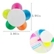 Flower Shape Lucky Color Marker Highlighter | https://www.bestnamebadges.com