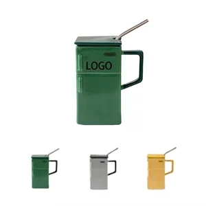19.3oz Funny Ceramic Mug Refrigerator Shaped Cups