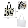 Canvas Bag Commuter Large Capacity Shoulder Class Load Book | https://www.bestnamebadges.com