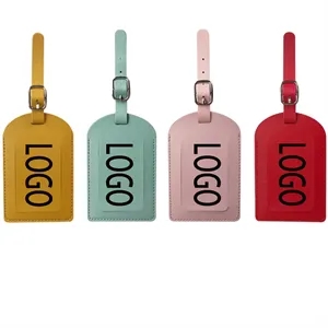 Luggage Tags Personalized PU Leather