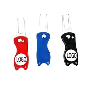 Golf Green Fork Pop-Up Stainless Steel Accessories