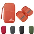 Multi-Function Travel Passport Wallet Organizer Bag | https://www.bestnamebadges.com