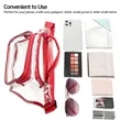 Clear Fanny Pack PVC Bag | https://www.bestnamebadges.com