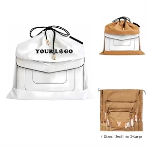 Drawstring Bags With Transparent Viewing Window