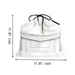 Drawstring Bags With Transparent Viewing Window | https://www.bestnamebadges.com