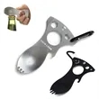 Multifunction Outdoor Camping Fork Spoon Opener | https://www.bestnamebadges.com