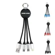 3 In 1 Keychain Data Cable | https://www.bestnamebadges.com