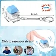 Clicky Keyboard Fidget Keychain | https://www.bestnamebadges.com