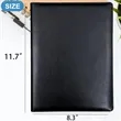 Custom A4 PU Leather Multi-Function File Folder | https://www.bestnamebadges.com