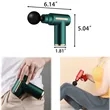 Custom Portable Cordless Muscle Massage Fascial Gun | https://www.bestnamebadges.com