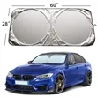 Custom Foldable Car Windshield Sun Shade | https://www.bestnamebadges.com