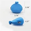 Custom Small Silicone Coin Purse Candy/Key | https://www.bestnamebadges.com