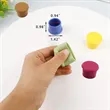 Custom Silicone Wine Bottle Cap/Stopper | https://www.bestnamebadges.com