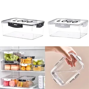 Custom 81oz Plastic Storage Boxes With Cover