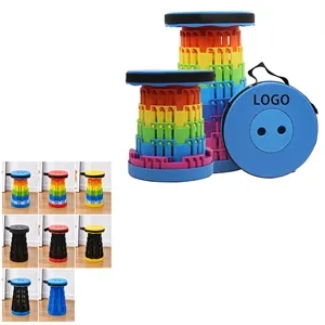 Custom Portable Telescoping Stool for Camping Hiking