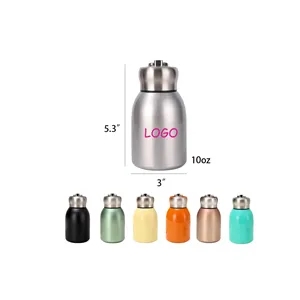 10oz Stainless Steel Portable Mini Bottle Thermos