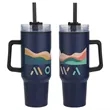 Outpost 40 oz Stainless Steel/Polypropylene Mug | https://www.bestnamebadges.com
