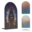 Acrylic Award - Arch Rectangle 10" | https://www.bestnamebadges.com