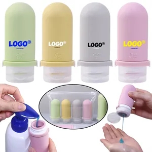 4 Toiletries Travel Bottle Shampoo Conditioner Container