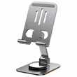 Metal Swivel Adjustable Height Desktop Phone Tablet Stand | https://www.bestnamebadges.com