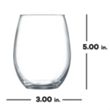 Polar Camel 21oz Stemless Glass | https://www.bestnamebadges.com