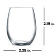 Polar Camel 9oz Stemless Glass | https://www.bestnamebadges.com