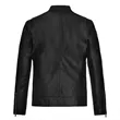 Stylish Black Leather Jacket | https://www.bestnamebadges.com